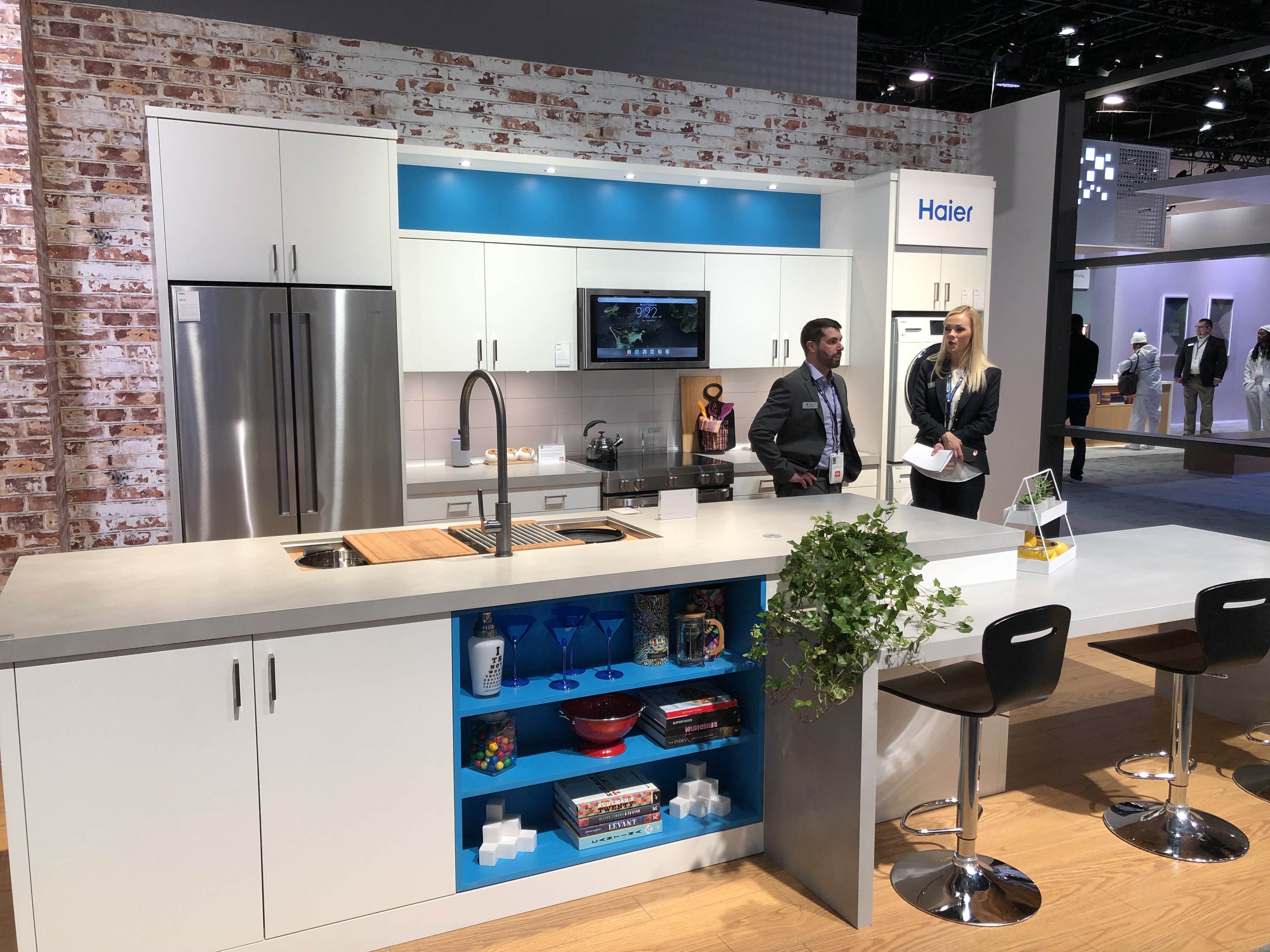 MCKB Design's Haier Appliances Kitchen Displays at CES Las Vegas 2019